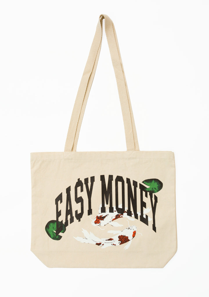 EA$Y Koi Tote Bag
